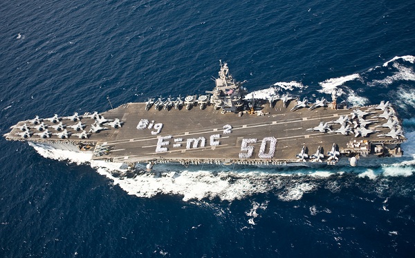 USS Enterprise 50th anniversary 1